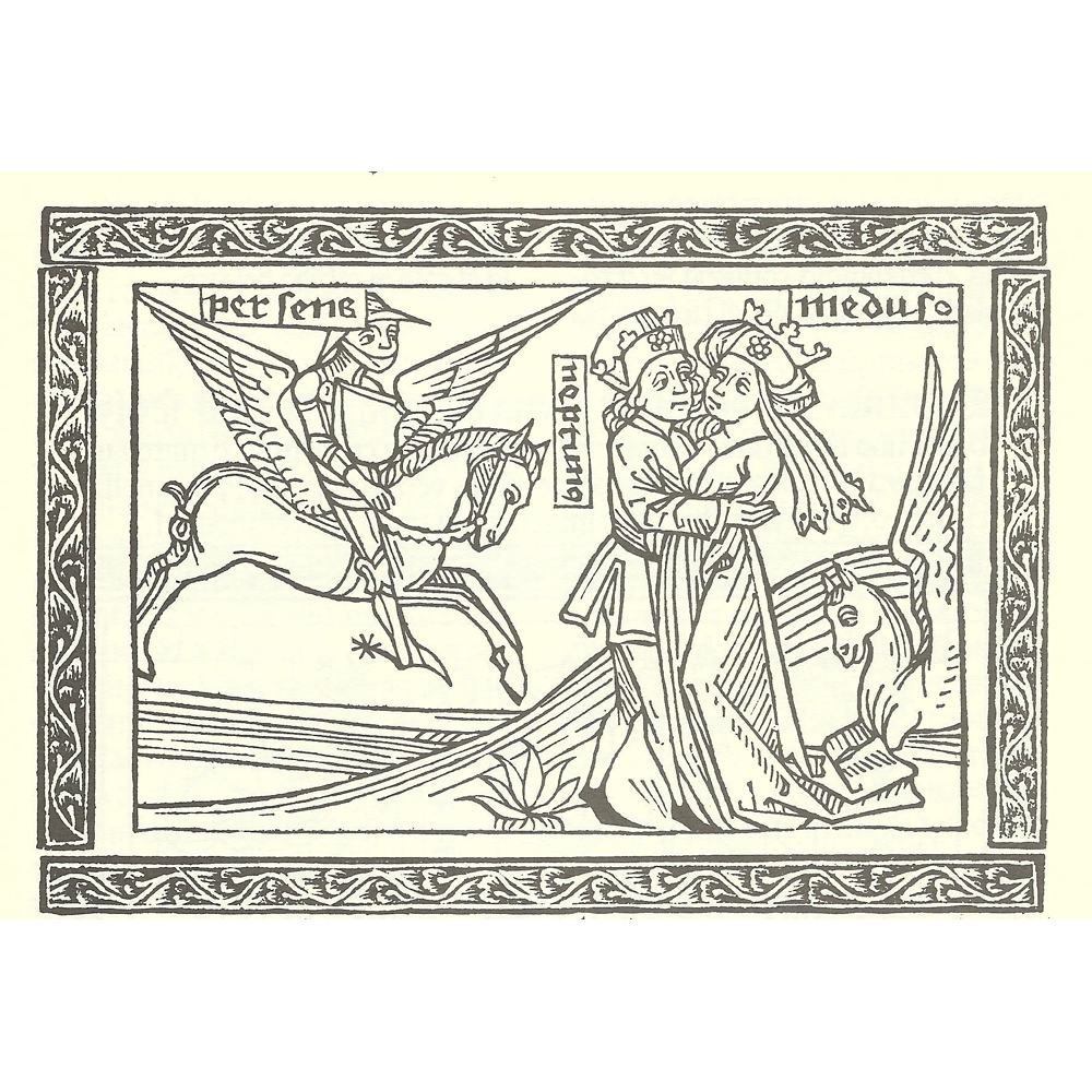 Libro Mujeres Ilustres-Boccaccio-Hurus- Incunables Libros Antiguos-libro facsimil-Vicent Garcia Editores-5 Medusa